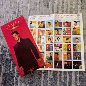 Elvis Presley Collectible Stamps Set